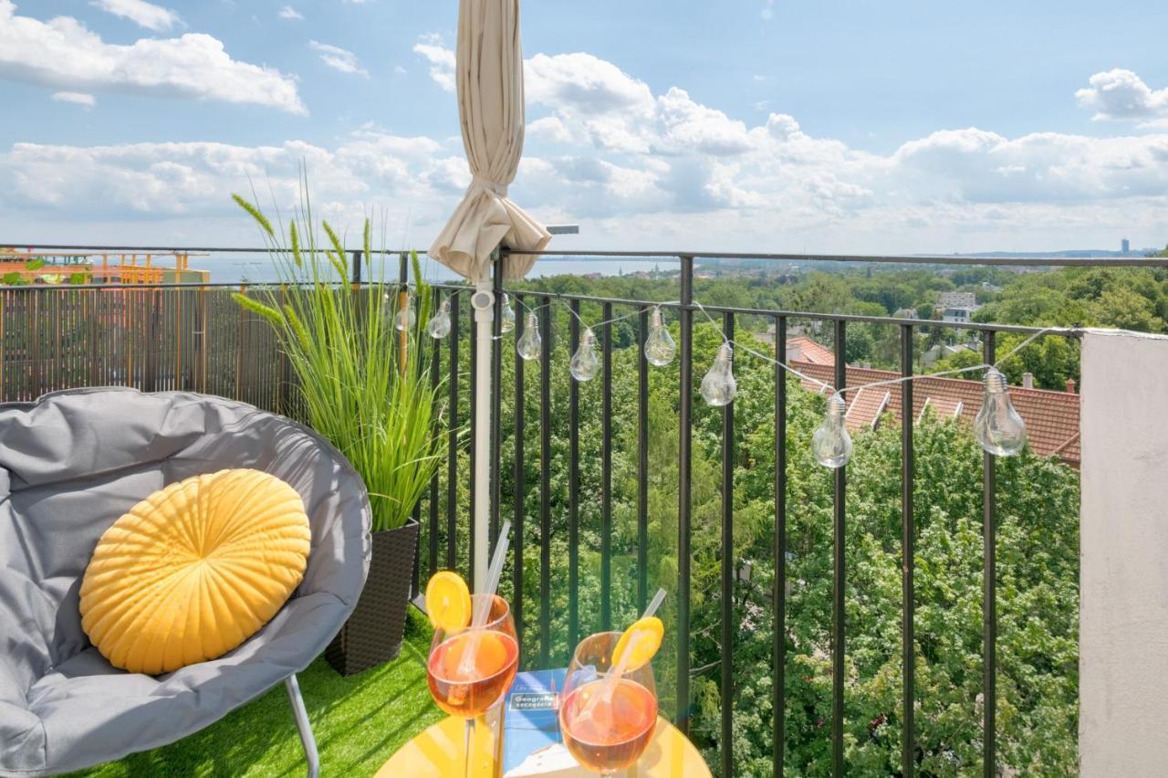 Apartamento Panorama Kamienny Potok Sopot Exterior foto