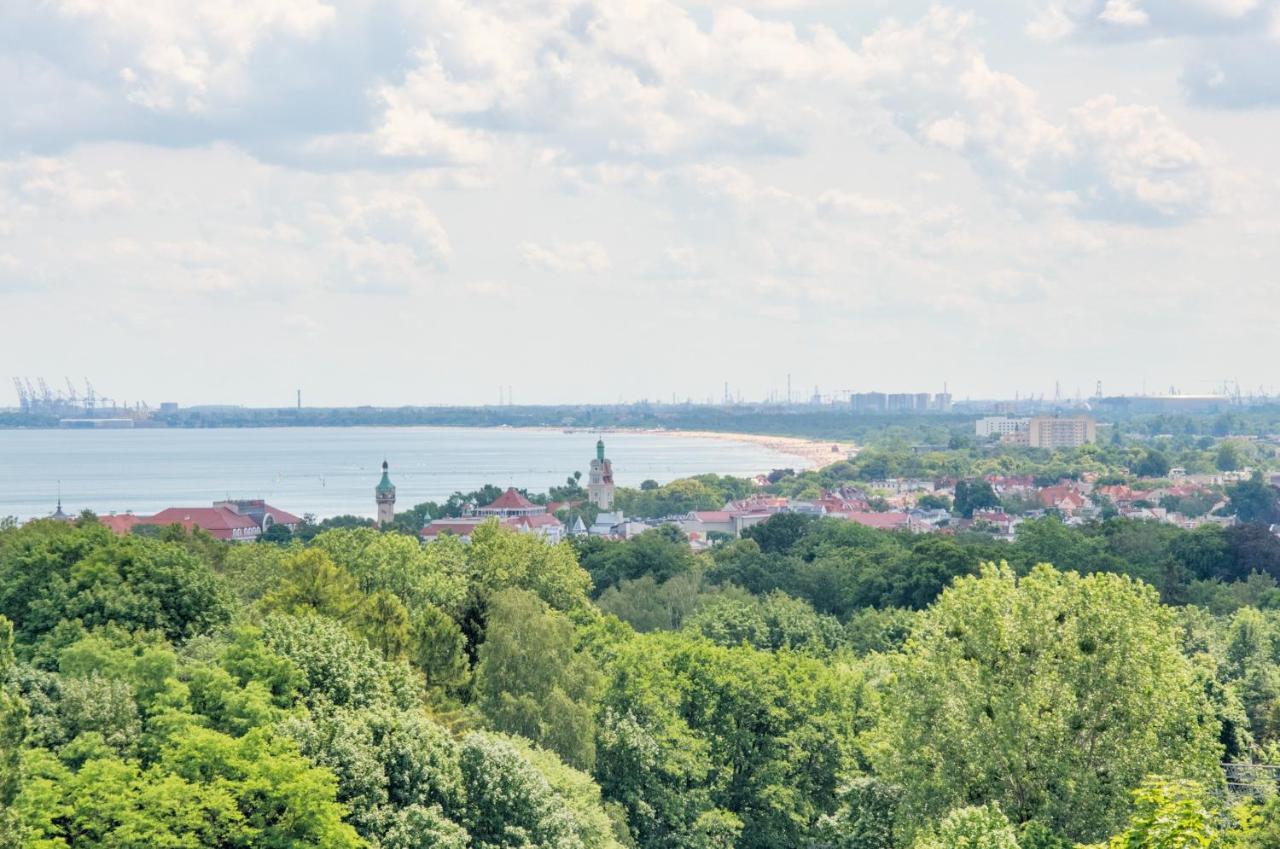 Apartamento Panorama Kamienny Potok Sopot Exterior foto